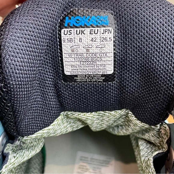 Hoka One One Women's Trail Running Athletic Shoes - Light Blue - Picture 6 of 7